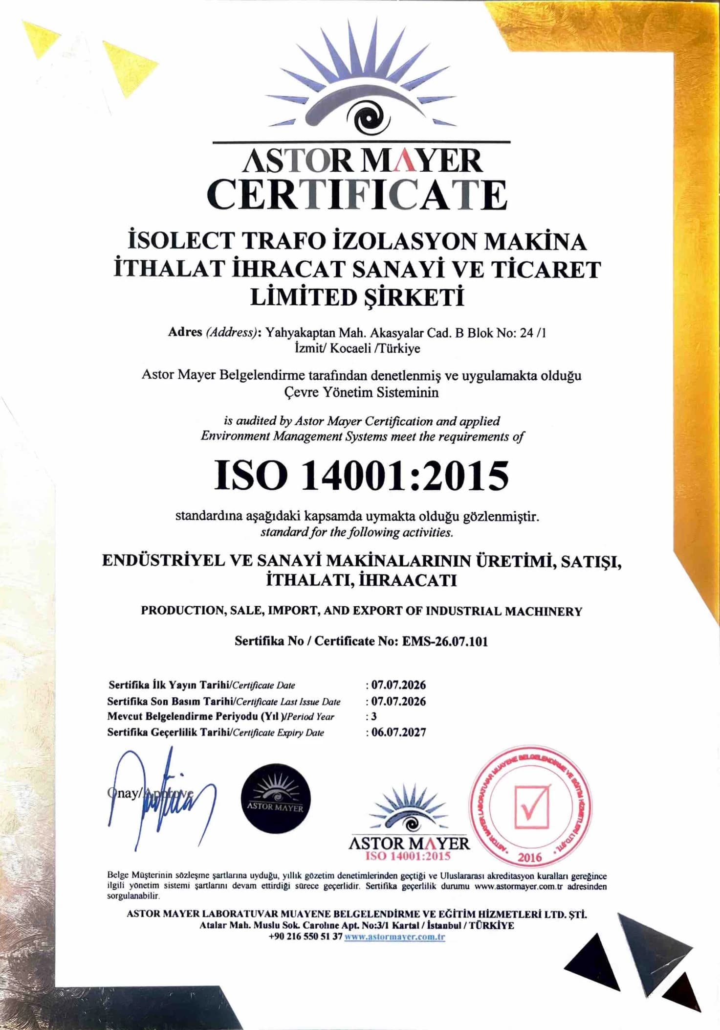 ISO 14001:2015