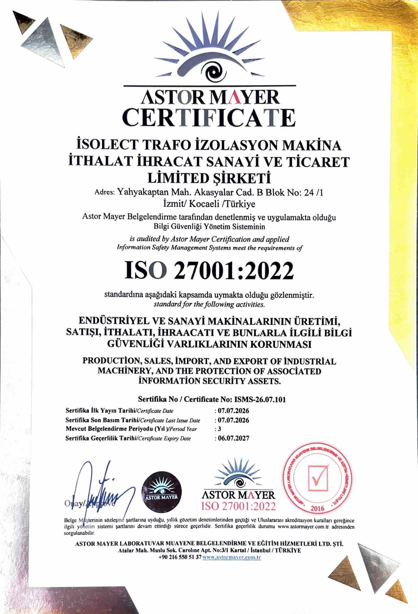 ISO 27001:2022