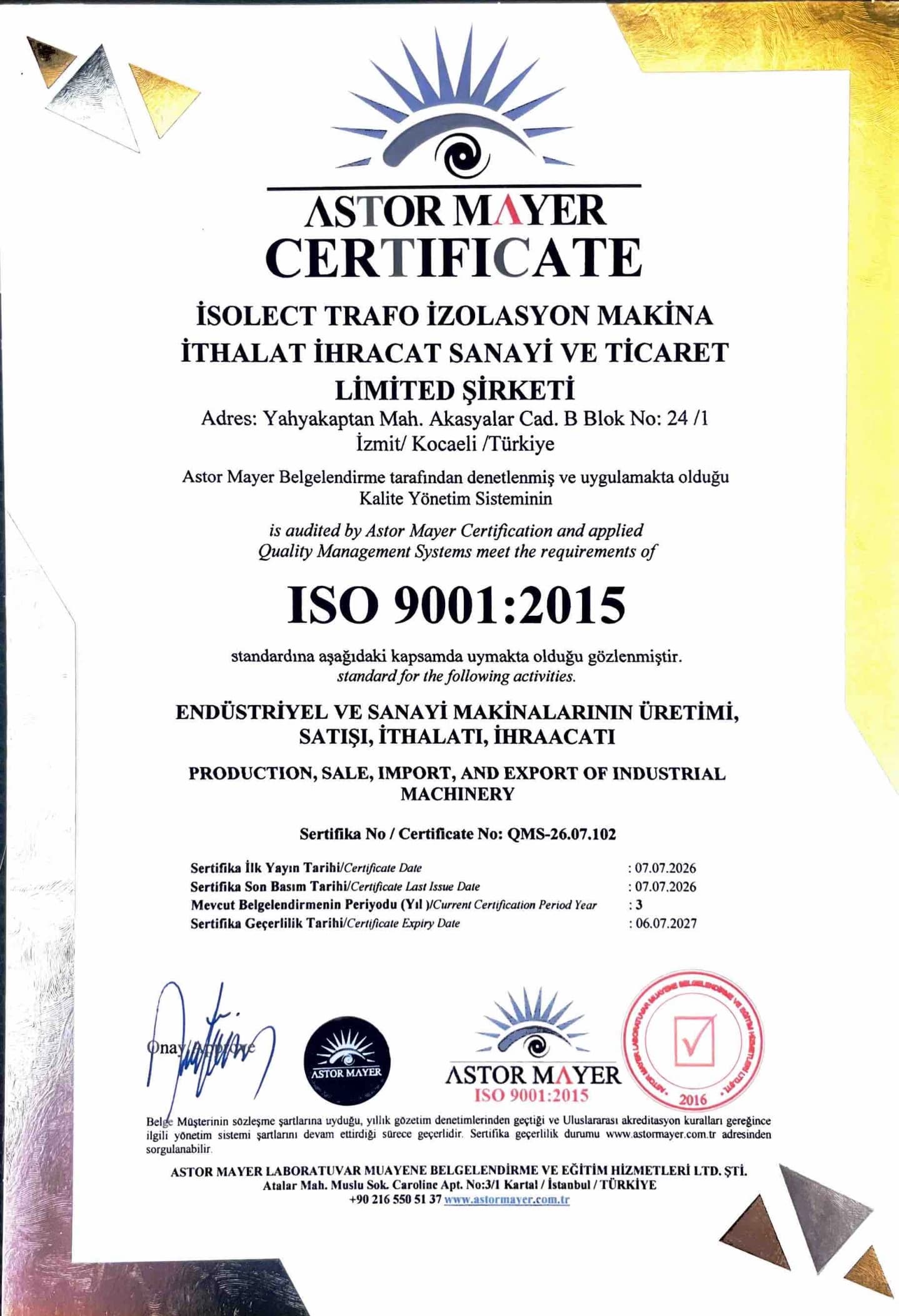 ISO 9001:2015